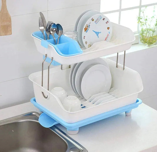 Double Layer DISH DRAINER RACK